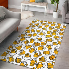 Load image into Gallery viewer, Beer design pattern Area Rug
