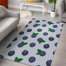 Load image into Gallery viewer, Blueberry Pokka Dot Pattern Area Rug

