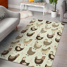 Load image into Gallery viewer, Cute rooster chicken cock Area Rug
