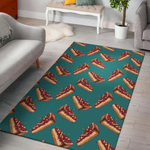 Load image into Gallery viewer, Cheesecake Cherry Pattern Print Design CK03 Area Rugs
