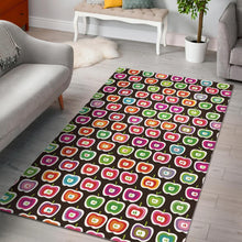 Load image into Gallery viewer, Colorful Apple Pattern Area Rug
