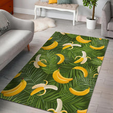 Load image into Gallery viewer, Banana Palm Leaves pattern Area Rug

