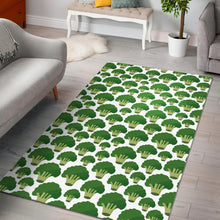 Load image into Gallery viewer, Broccoli Pattern Background Area Rug
