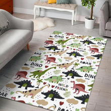 Load image into Gallery viewer, Cute dinosaurs pattern Area Rug

