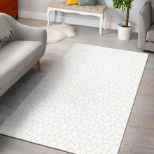 Load image into Gallery viewer, arabic white pattern Area Rug
