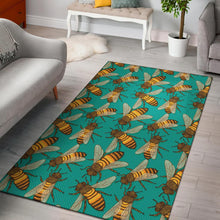 Load image into Gallery viewer, Bee Pattern Print Design BEE04 Area Rugs
