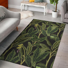 Load image into Gallery viewer, Banana Leaf Pattern Print Design BL04 Area Rugs
