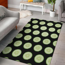 Load image into Gallery viewer, Cucumber Pattern Print Design CC02 Area Rugs
