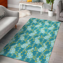 Load image into Gallery viewer, Rabbit Flower Theme Pattern Area Rug
