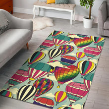 Load image into Gallery viewer, Hot Air Balloon Pattern Background Area Rug
