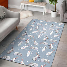 Load image into Gallery viewer, Rabbit Pattern Print Design RB06 Area Rugs
