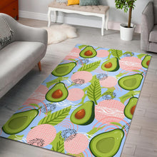 Load image into Gallery viewer, Avocado Pattern Theme Area Rug
