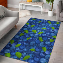 Load image into Gallery viewer, Blueberry Pattern Background Area Rug
