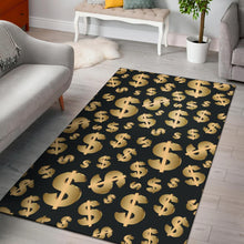Load image into Gallery viewer, Dollar Pattern Print Design DO04 Area Rugs
