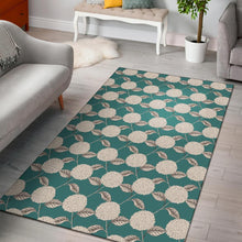Load image into Gallery viewer, Hydrangea Pattern Print Design HD03 Area Rugs

