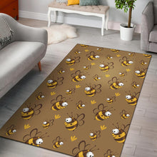 Load image into Gallery viewer, Bee Pattern Print Design BEE09 Area Rugs
