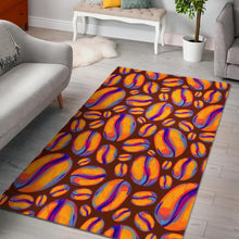 Load image into Gallery viewer, Coffee Bean Pattern Background Area Rug
