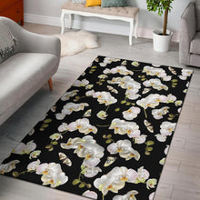 Load image into Gallery viewer, Orchid White Pattern Print Design OR011 Area Rugs
