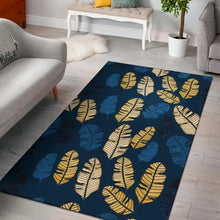 Load image into Gallery viewer, Banana Leaf Pattern Print Design BL09 Area Rugs
