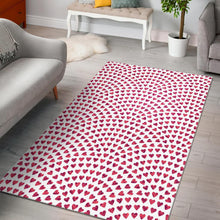Load image into Gallery viewer, Heart Wave Pattern Area Rug
