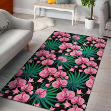 Load image into Gallery viewer, Orchid Pink Pattern Print Design OR06 Area Rugs
