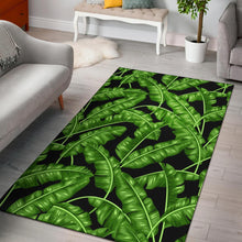 Load image into Gallery viewer, Banana Leaf Pattern Print Design BL01 Area Rugs
