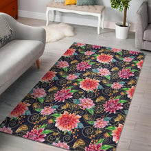 Load image into Gallery viewer, Dahlia Pattern Print Design DH02 Area Rugs
