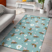 Load image into Gallery viewer, Bee Pattern Print Design BEE010 Area Rugs

