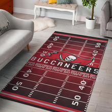 Load image into Gallery viewer, Buccaneers Football Field Area Rug
