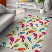 Load image into Gallery viewer, Colorful Chameleon lizard pattern Area Rug
