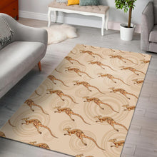 Load image into Gallery viewer, Kangaroo Aboriginal Pattern Background Area Rug
