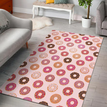 Load image into Gallery viewer, Colorful donut pattern Area Rug
