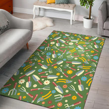 Load image into Gallery viewer, Gardening Pattern Print Design G06 Area Rugs
