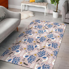 Load image into Gallery viewer, Cute peacock pattern Area Rug

