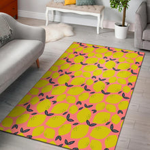 Load image into Gallery viewer, Lemon Pattern Print Design LM03 Area Rugs
