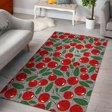 Load image into Gallery viewer, Cherry Leaves Pattern Area Rug
