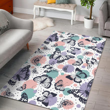 Load image into Gallery viewer, Butterfly pattern Area Rug
