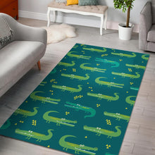 Load image into Gallery viewer, Crocodile pattern Area Rug
