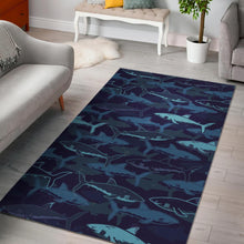 Load image into Gallery viewer, Shark pattern Area Rug
