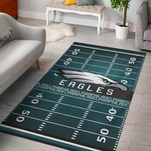 Load image into Gallery viewer, Eagles Football Field Area Rug
