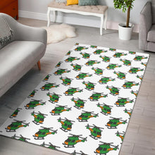 Load image into Gallery viewer, Green Amy Helicopter Pattern Area Rug
