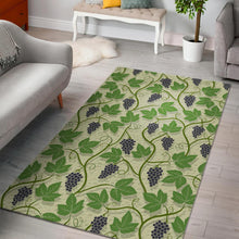 Load image into Gallery viewer, Grape Leaves Pattern Area Rug
