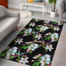 Load image into Gallery viewer, Apple Blossom Pattern Print Design AB07 Area Rugs
