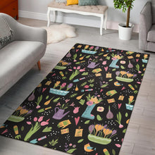 Load image into Gallery viewer, Gardening Pattern Print Design G03 Area Rugs
