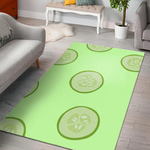 Load image into Gallery viewer, Cucumber pattern Area Rug
