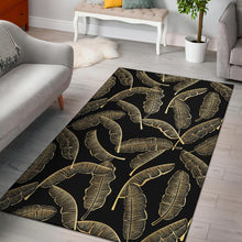 Load image into Gallery viewer, Banana Leaf Pattern Print Design BL07 Area Rugs
