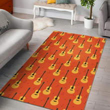 Load image into Gallery viewer, Classice Guitar Music Pattern Area Rug
