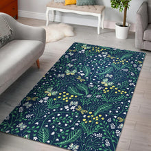 Load image into Gallery viewer, butterfly leaves pattern Area Rug
