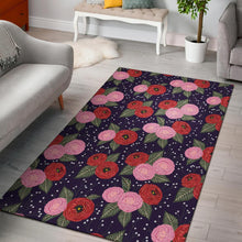 Load image into Gallery viewer, Camellia Pattern Print Design CM02 Area Rugs
