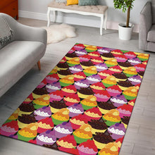 Load image into Gallery viewer, Cupcake Pattern Print Design CP02 Area Rugs
